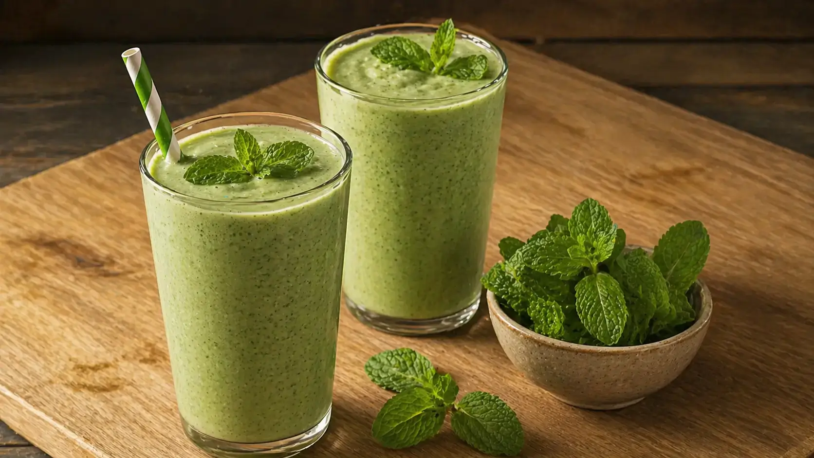 Refreshing Protein Smoothie Recipe: Mint, Chocolate, and Banana by Protéalpes - Easy - 5 minutes