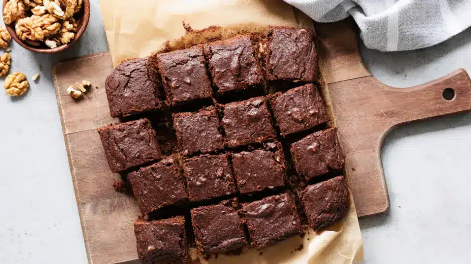 Brownie protéiné patate douce (healthy + goût chocolaté intense)